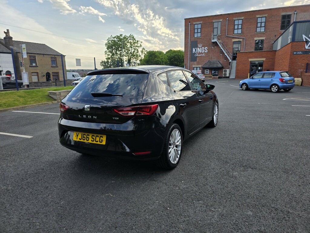 Seat Leon 2.0 Tdi Se Dynamic Technology Black #6