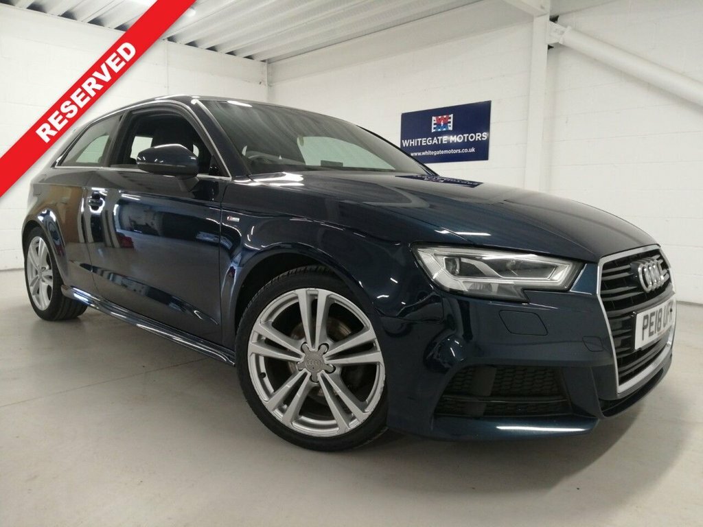 Audi A3 2L S Line Blue