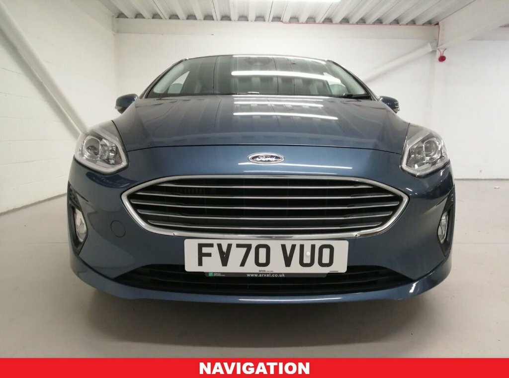 Ford Fiesta 1L Titanium FV70VUO Blue #4