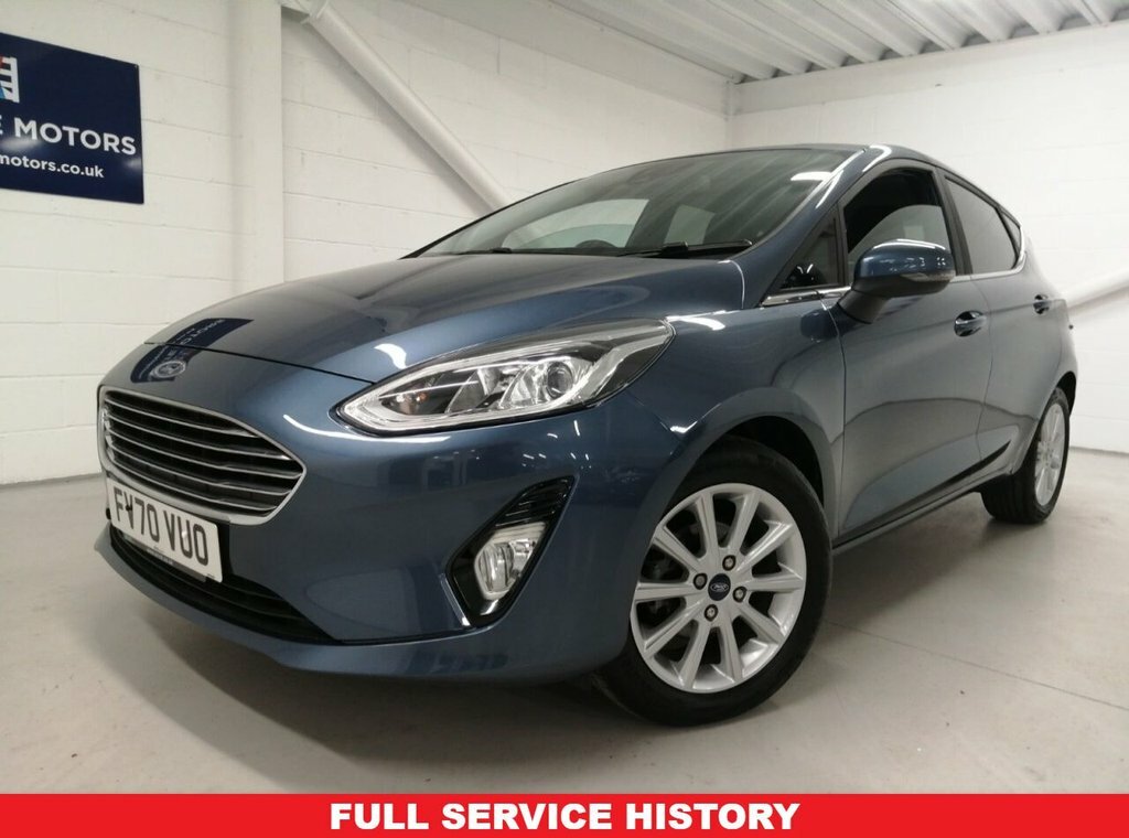 Ford Fiesta 1L Titanium FV70VUO Blue #2