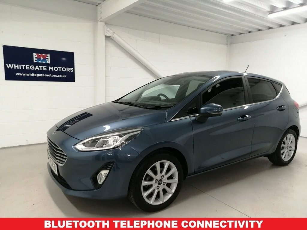Ford Fiesta 1L Titanium FV70VUO Blue #3