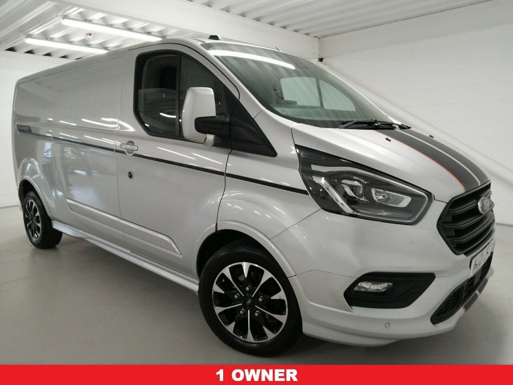 Ford Transit Custom Custom 1.0 340 Ecoboost 13.6Kwh Trend L1 H1 E White #1