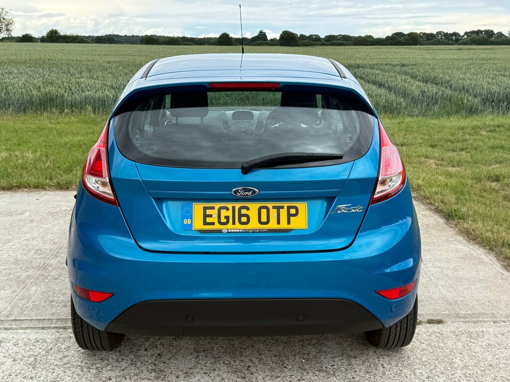 Ford Fiesta 1.6 Zetec Hatchback Powershift Euro 6 Blue #6