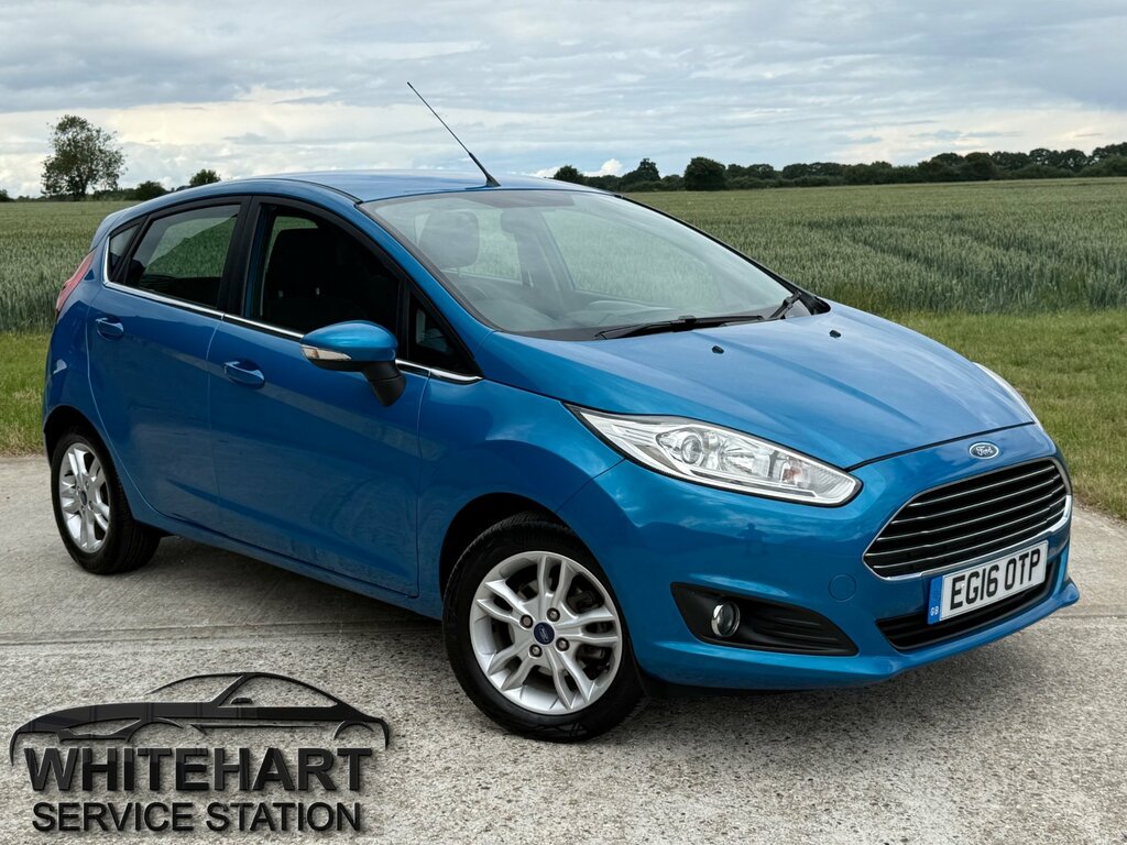 Ford Fiesta 1.6 Zetec Hatchback Powershift Euro 6 Blue