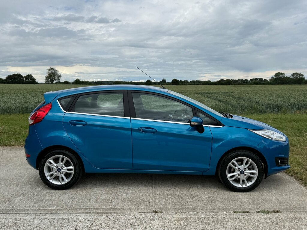 Ford Fiesta 1.6 Zetec Hatchback Powershift Euro 6 Blue #3