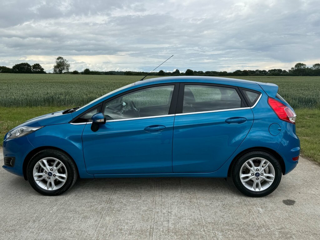 Ford Fiesta 1.6 Zetec Hatchback Powershift Euro 6 Blue #4