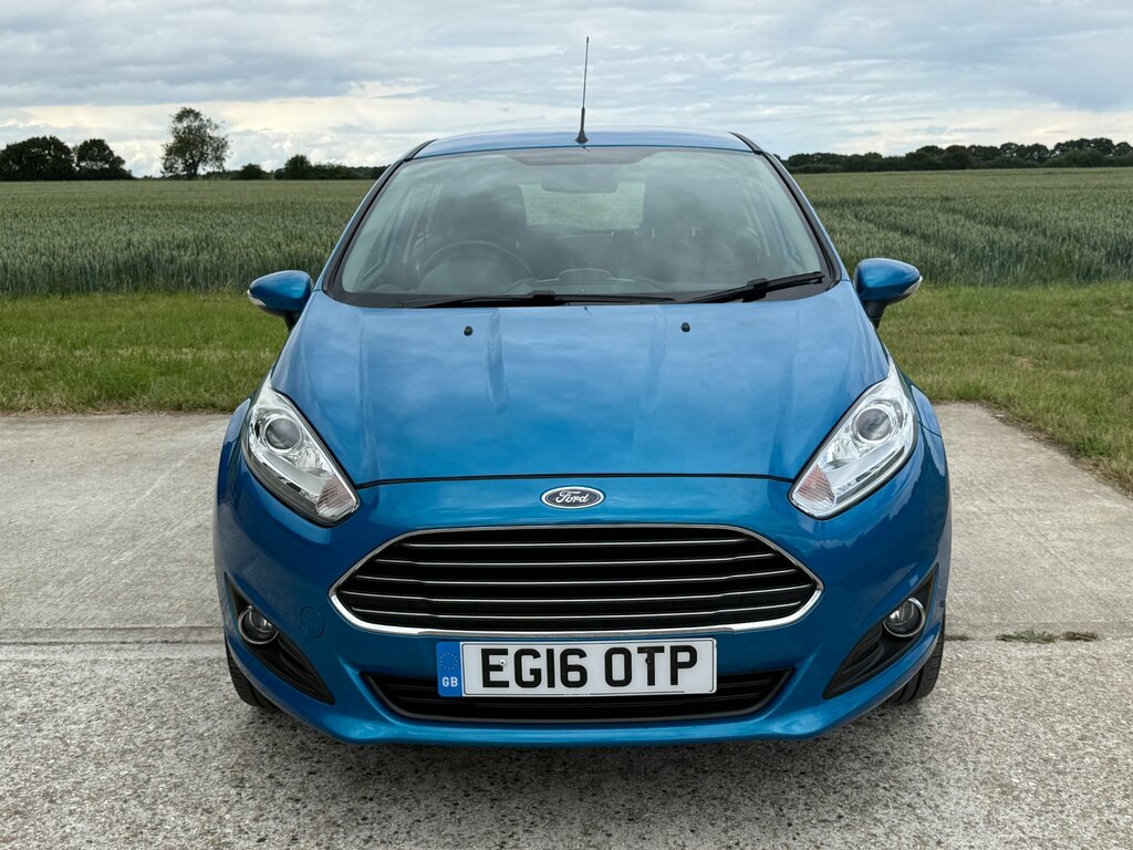 Ford Fiesta 1.6 Zetec Hatchback Powershift Euro 6 Blue #5