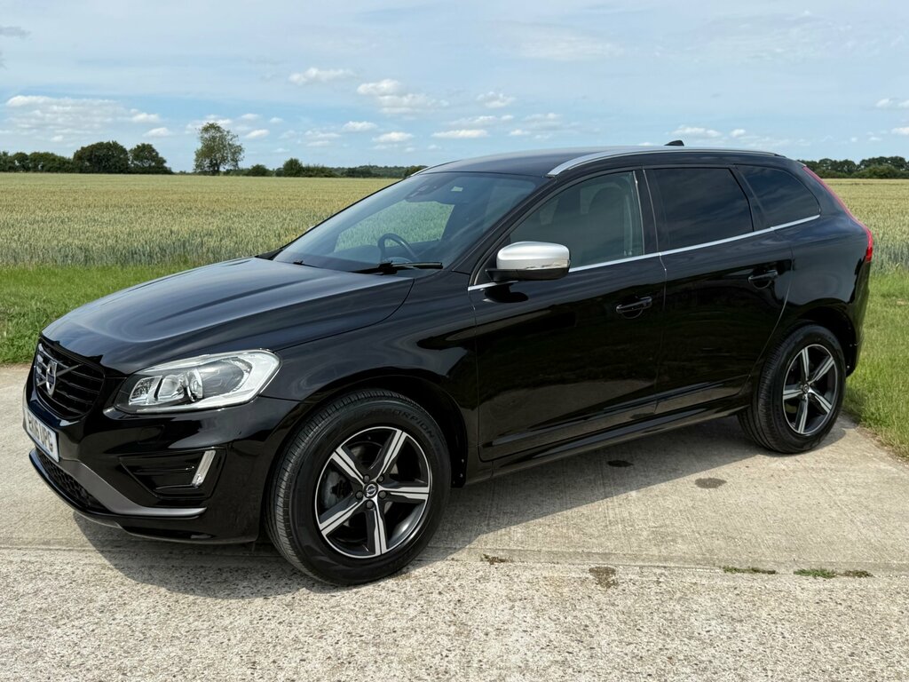 Volvo XC60 2.4 D4 R-design Lux Nav Suv Awd Eu EK16UPG Black #2