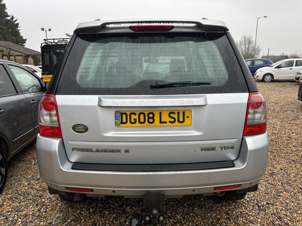 Land Rover Freelander 2 Suv 2.2 Td4 Hse 2008 DG08LSU Silver #2