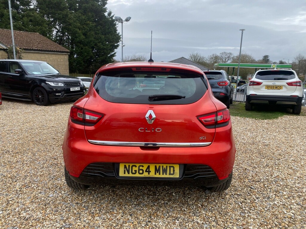 Renault Clio Hatchback 1.5 Dynamique S Medianav Dci 90 Stop S Red #4