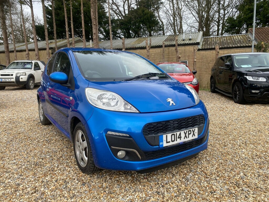 Peugeot 107 Hatchback 1.0 12V Allure 2014 Blue