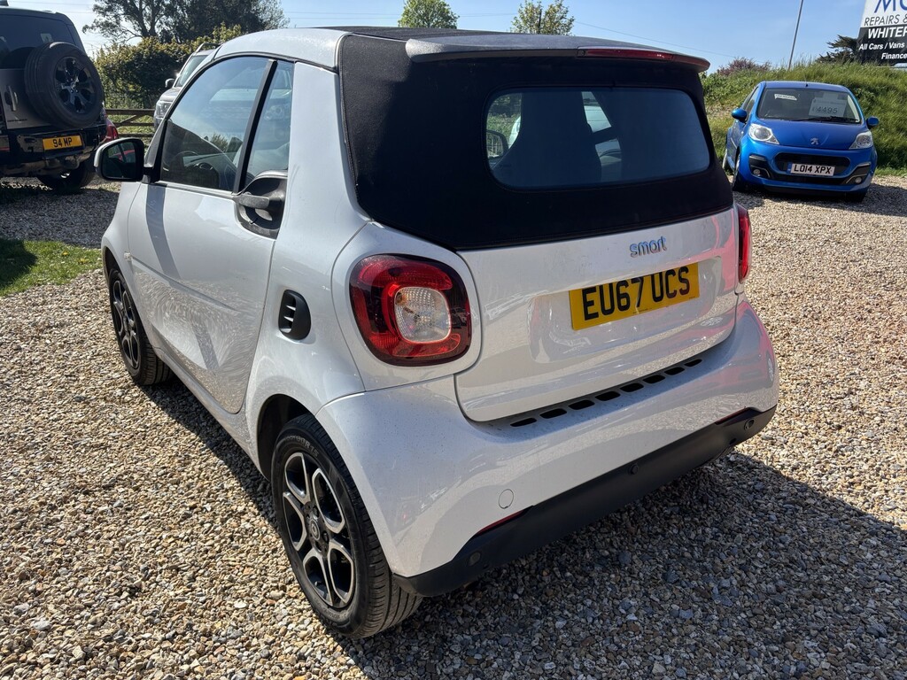 Smart Fortwo Cabrio Convertible 1.0 Prime 2017 White #6