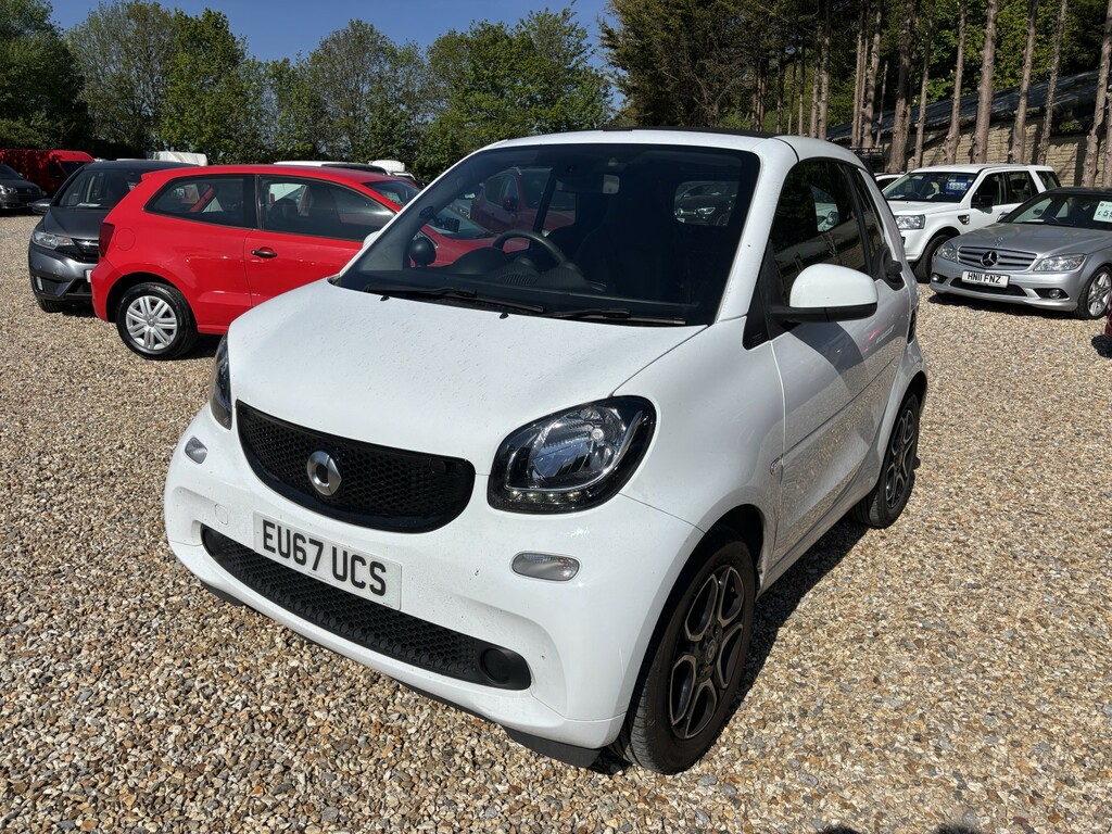 Smart Fortwo Cabrio Convertible 1.0 Prime 2017 White