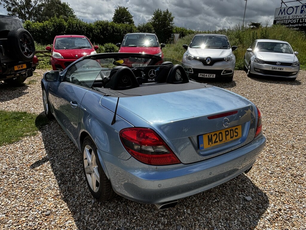 Mercedes-Benz SLK Convertible 1.8 Slk200k 2011 M20PDS Blue #5