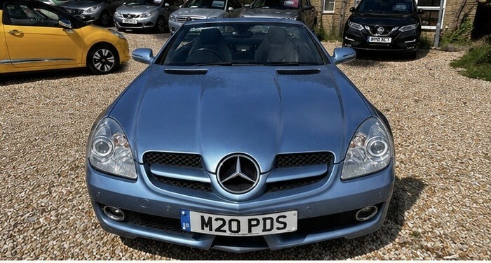Mercedes-Benz SLK Convertible 1.8 Slk200k 2011 M20PDS Blue #3