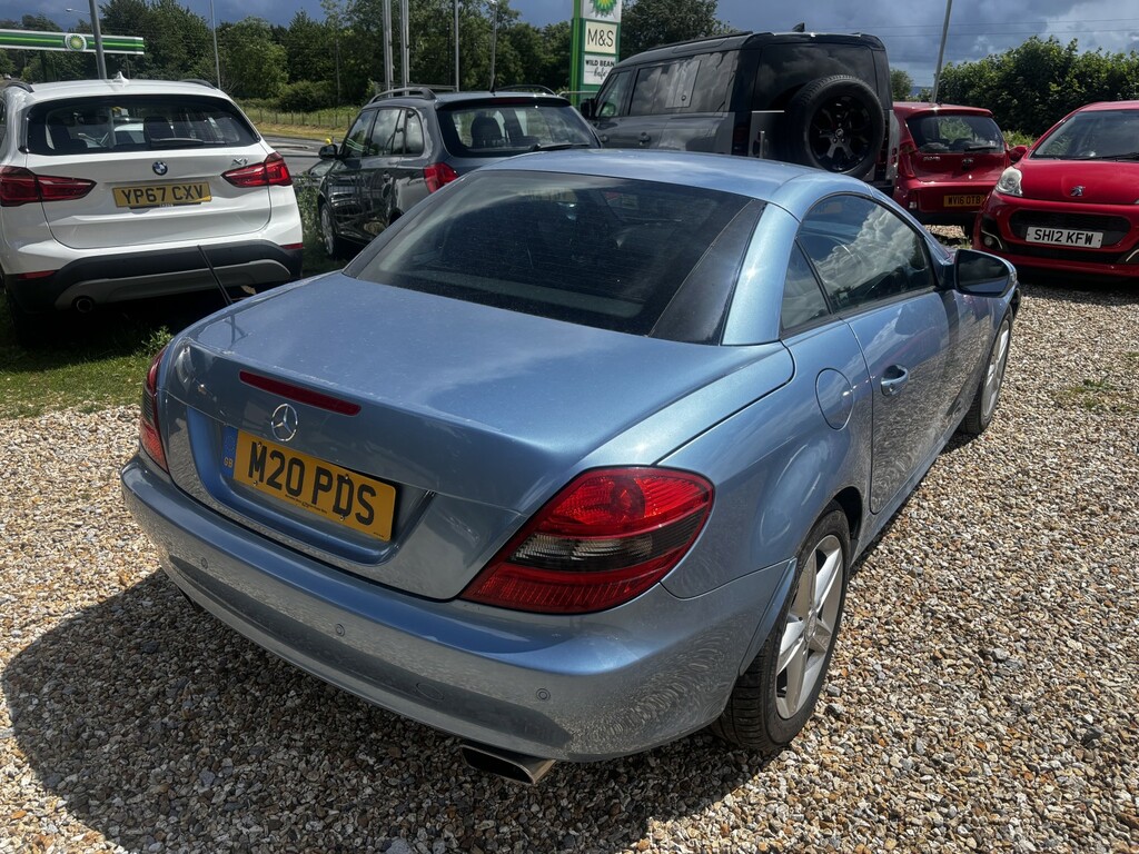 Mercedes-Benz SLK Convertible 1.8 Slk200k 2011 M20PDS Blue #4