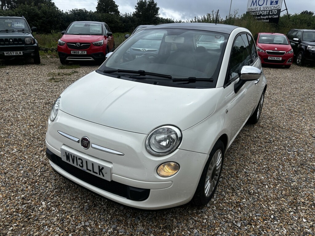 Fiat 500 Hatchback 1.2 Lounge 2013 White