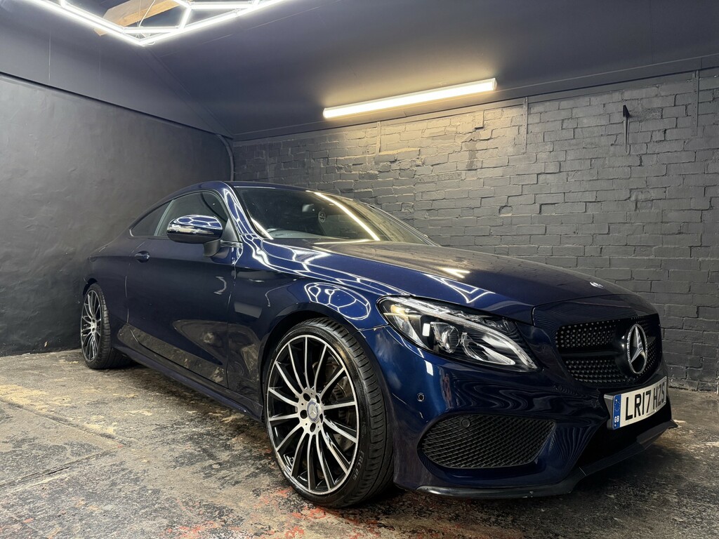 Mercedes-Benz C Class 2.1 C220d Amg Line 2017 Blue