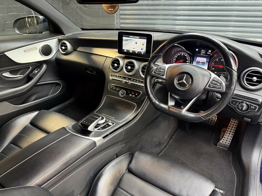 Mercedes-Benz C Class 2.1 C220d Amg Line 2017 LR17HZS Blue #6