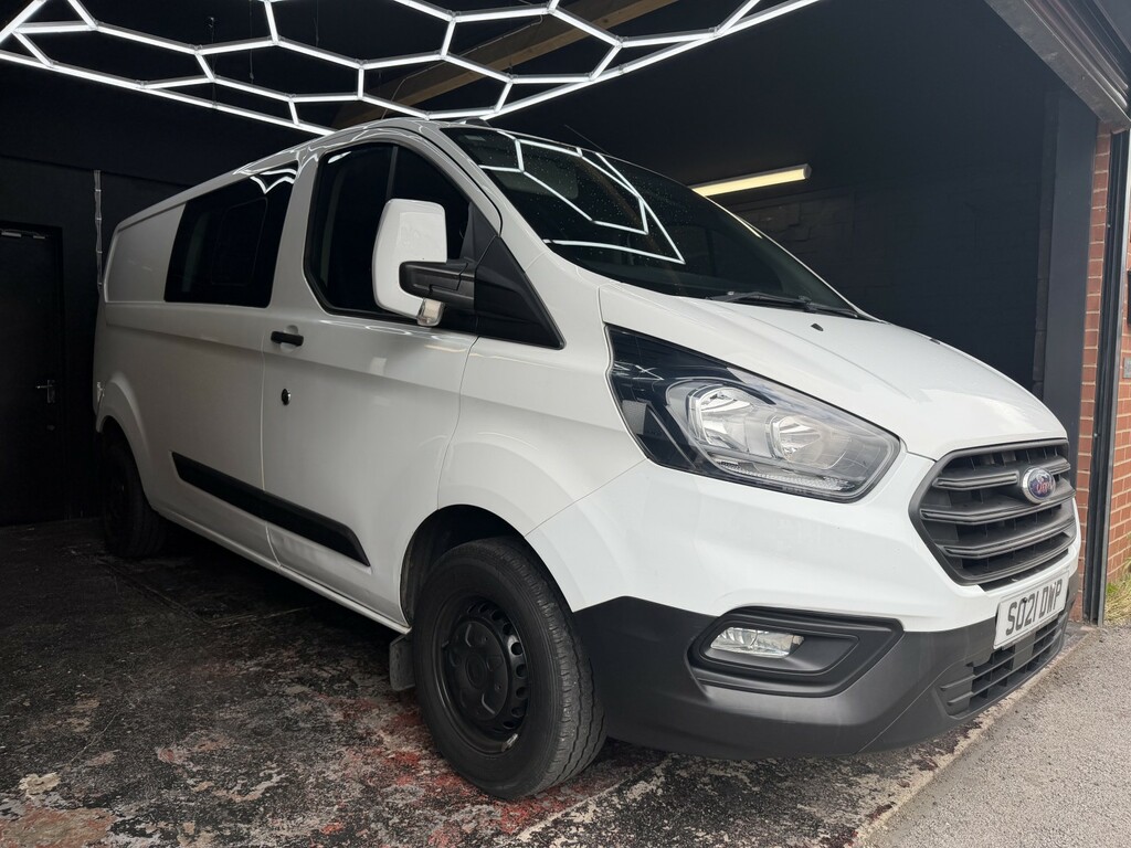 Ford Transit Custom 2.0 Transit Custom Leader Dciv 300 L2 2.0L Ecoblue SO21DWP White #2