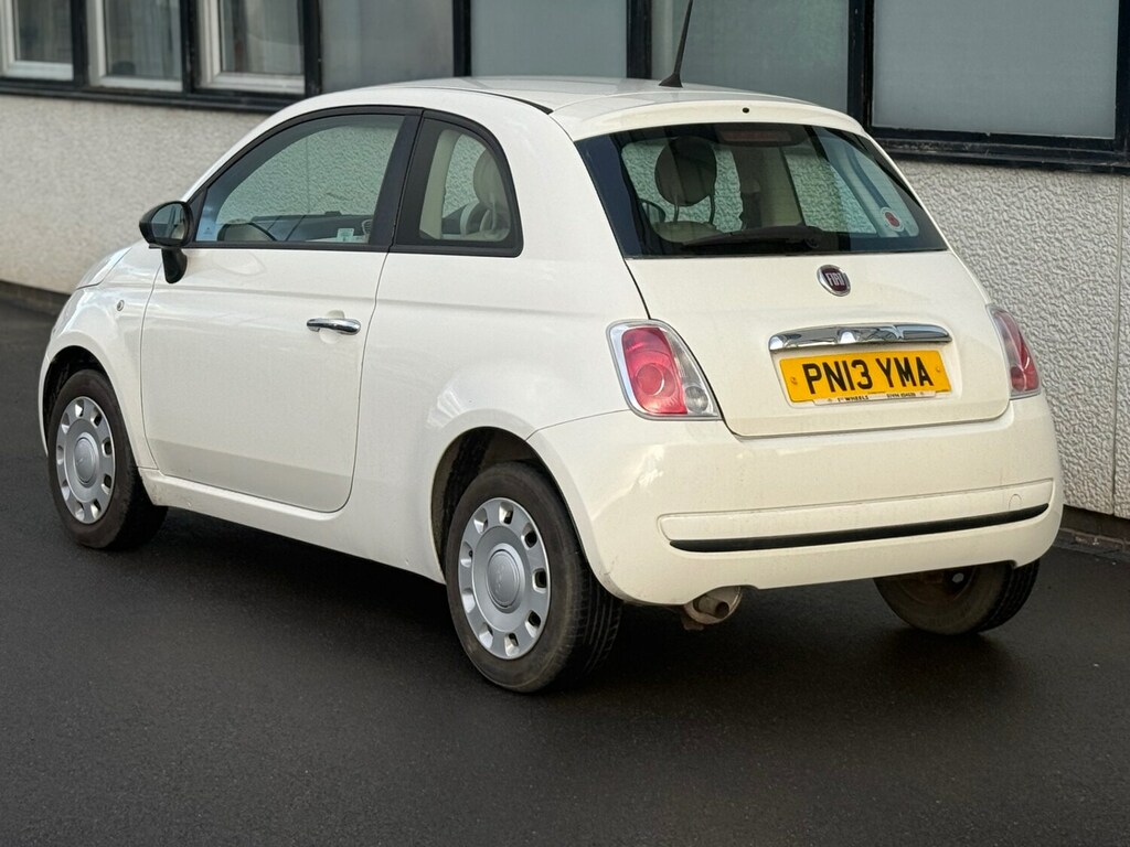 Fiat 500 1.2 Pop Start Stop PN13YMA White #5