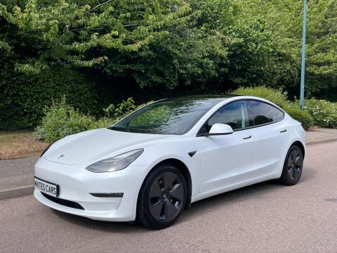 Tesla Model 3 2021 71 Dual White #3