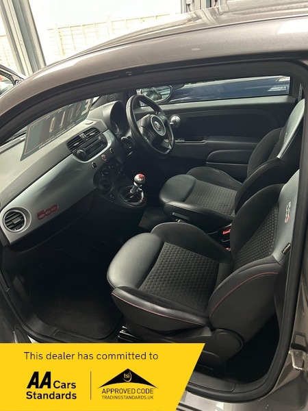 Fiat 500 S Grey #5