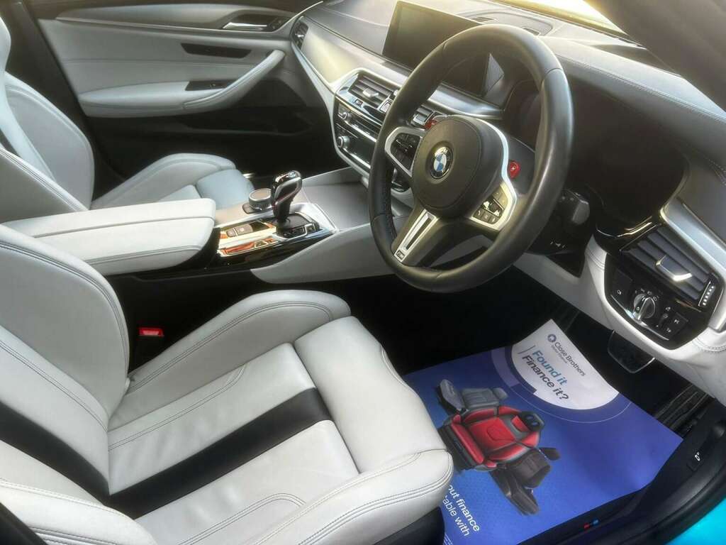 BMW M5 Saloon 4.4 M5 Saloon 201969 SN69EXS Blue #2