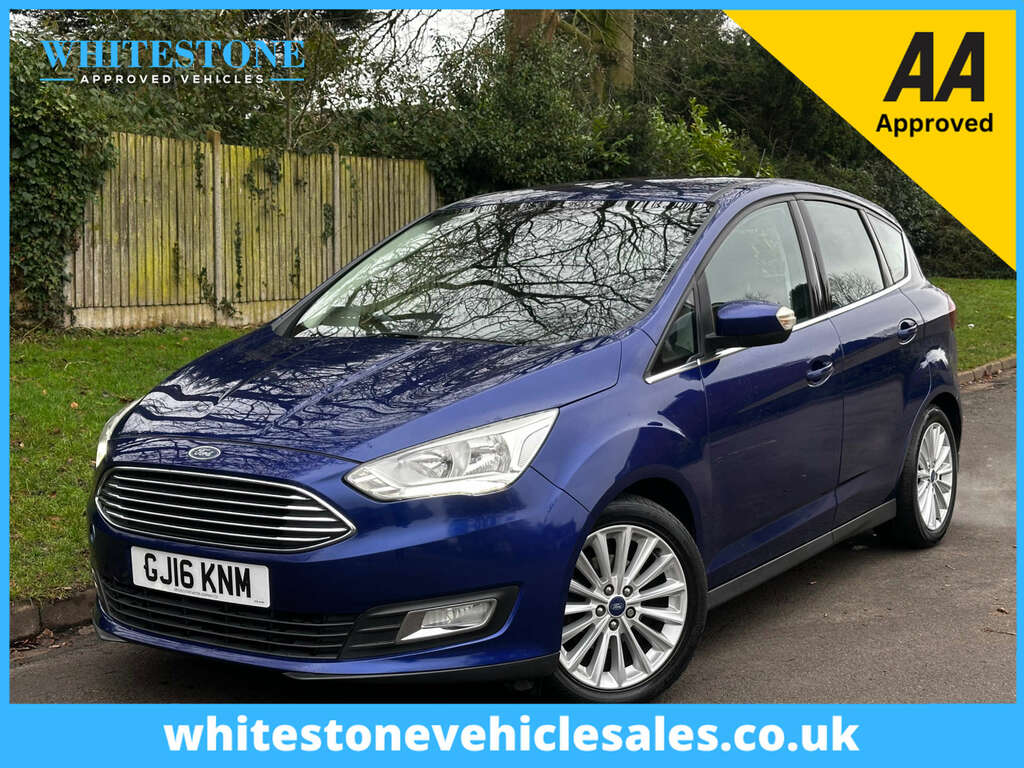 Ford C-Max Mpv 1.5 Tdci Titanium Mpv Euro 6 Blue