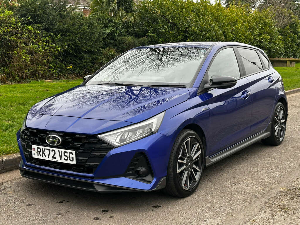 Hyundai I20 Hatchback 1.0 I20 N Line Mhev Tgdi 202272 RK72VSG Blue #3