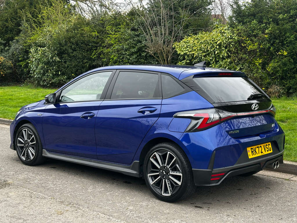 Hyundai I20 Hatchback 1.0 I20 N Line Mhev Tgdi 202272 RK72VSG Blue #5