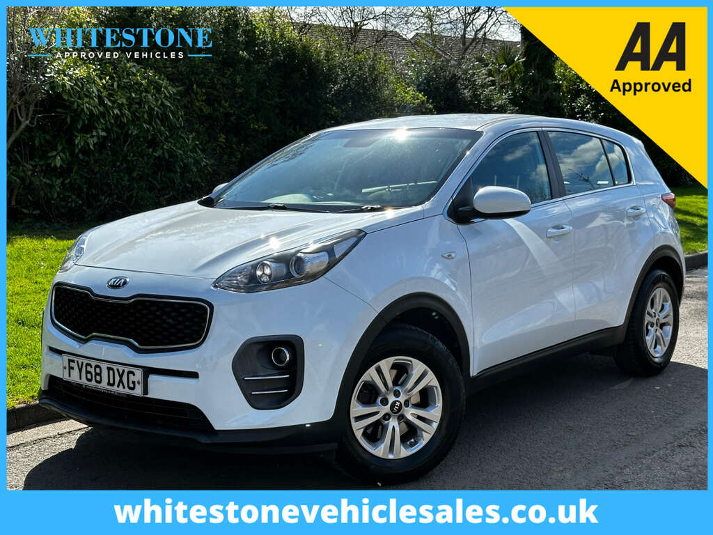 Kia Sportage Suv 1.7 Crdi 1 Suv Euro 6 Ss White