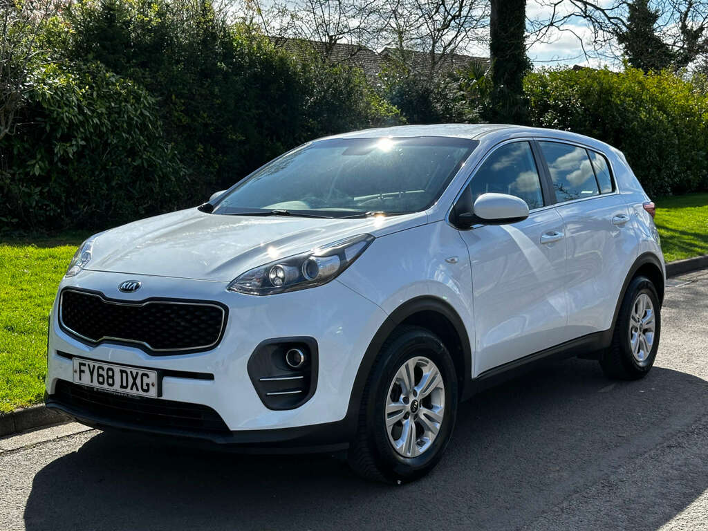 Kia Sportage Suv 1.7 Crdi 1 Suv Euro 6 Ss FY68DXG White #3