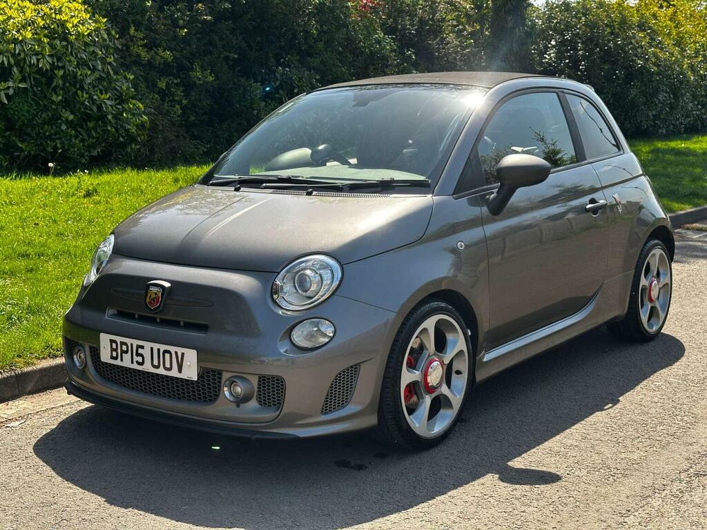 Abarth 595 Convertible 1.4 T-jet Competizione Cabrio Eur Grey #3