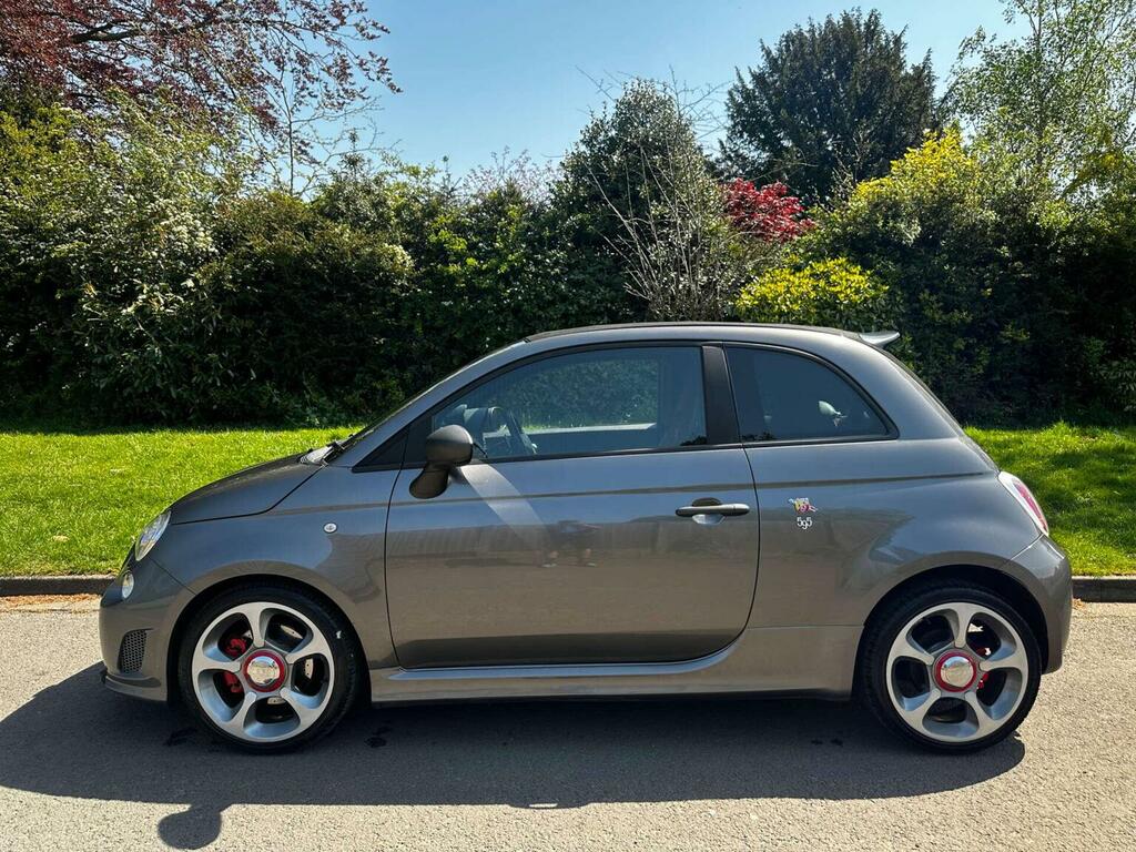 Abarth 595 Convertible 1.4 T-jet Competizione Cabrio Eur Grey #4