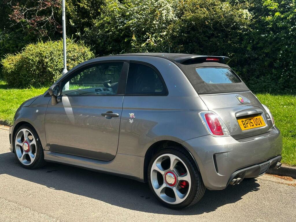 Abarth 595 Convertible 1.4 T-jet Competizione Cabrio Eur Grey #5