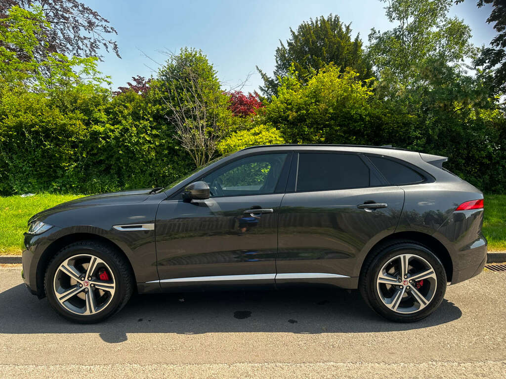 Jaguar F-Pace Suv 3.0 D300 V6 S Suv Awd Euro 6 OY67ULC Grey #4