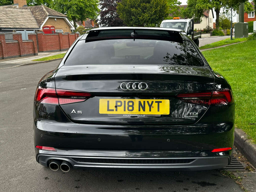 Audi A5 Coupe 3.0 Tdi V6 S Line Coupe S Tronic Black #6