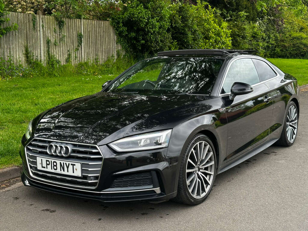 Audi A5 Coupe 3.0 Tdi V6 S Line Coupe S Tronic Black #3