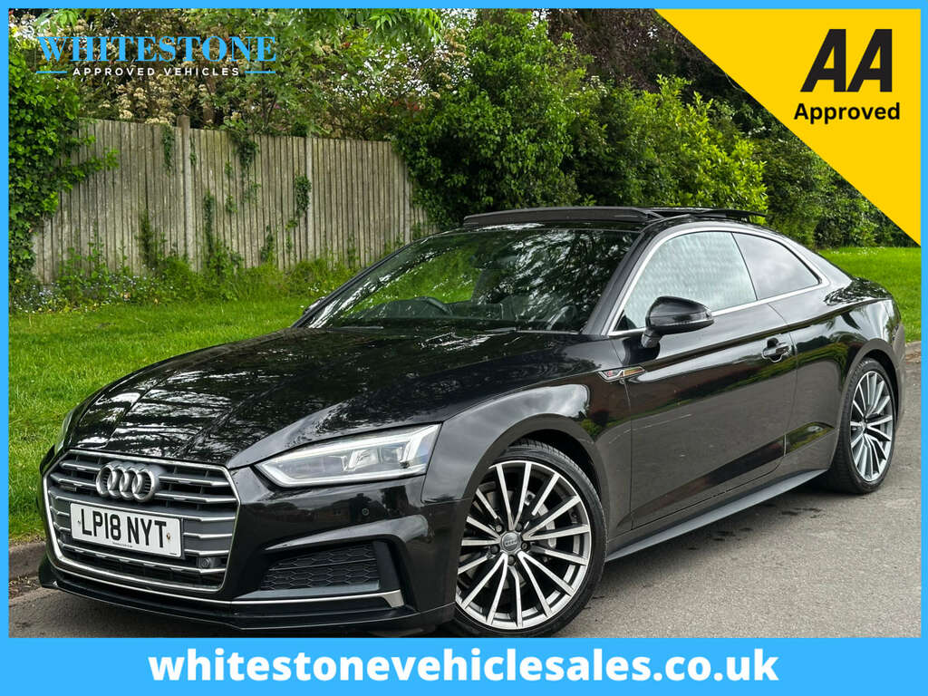 Audi A5 Coupe 3.0 Tdi V6 S Line Coupe S Tronic Black