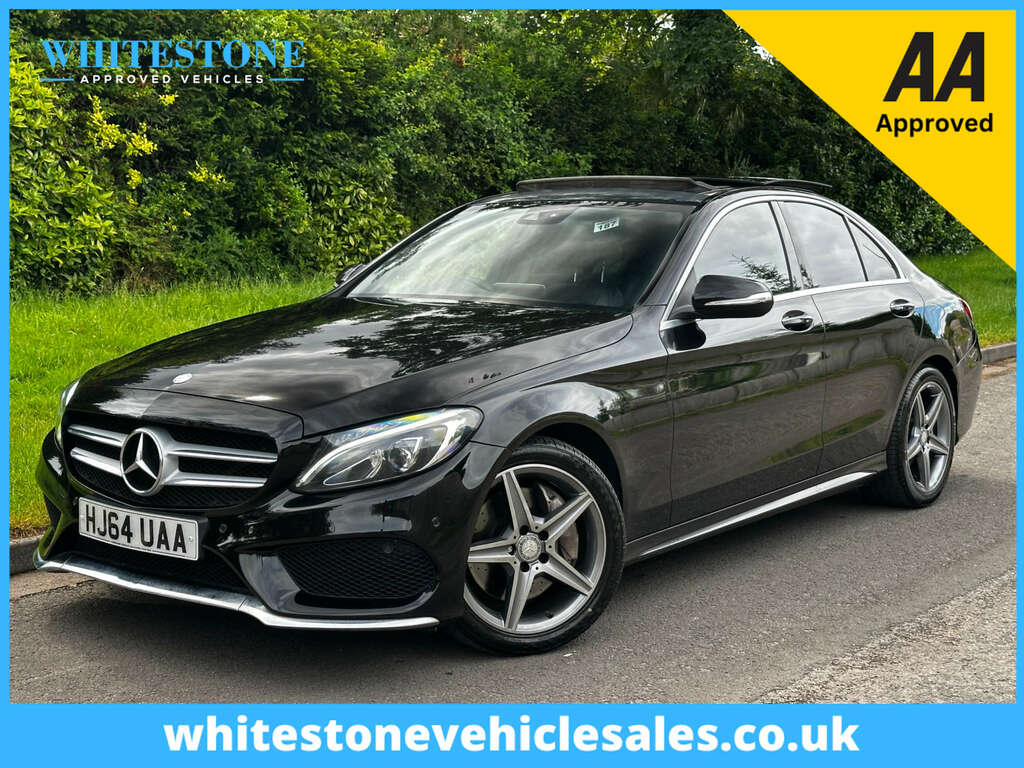Mercedes-Benz C Class Saloon 2.1 C250 Bluetec Amg Line Saloon Black