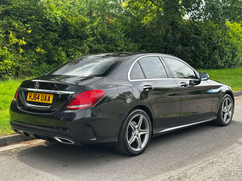 Mercedes-Benz C Class Saloon 2.1 C250 Bluetec Amg Line Saloon HJ64UAA Black #6