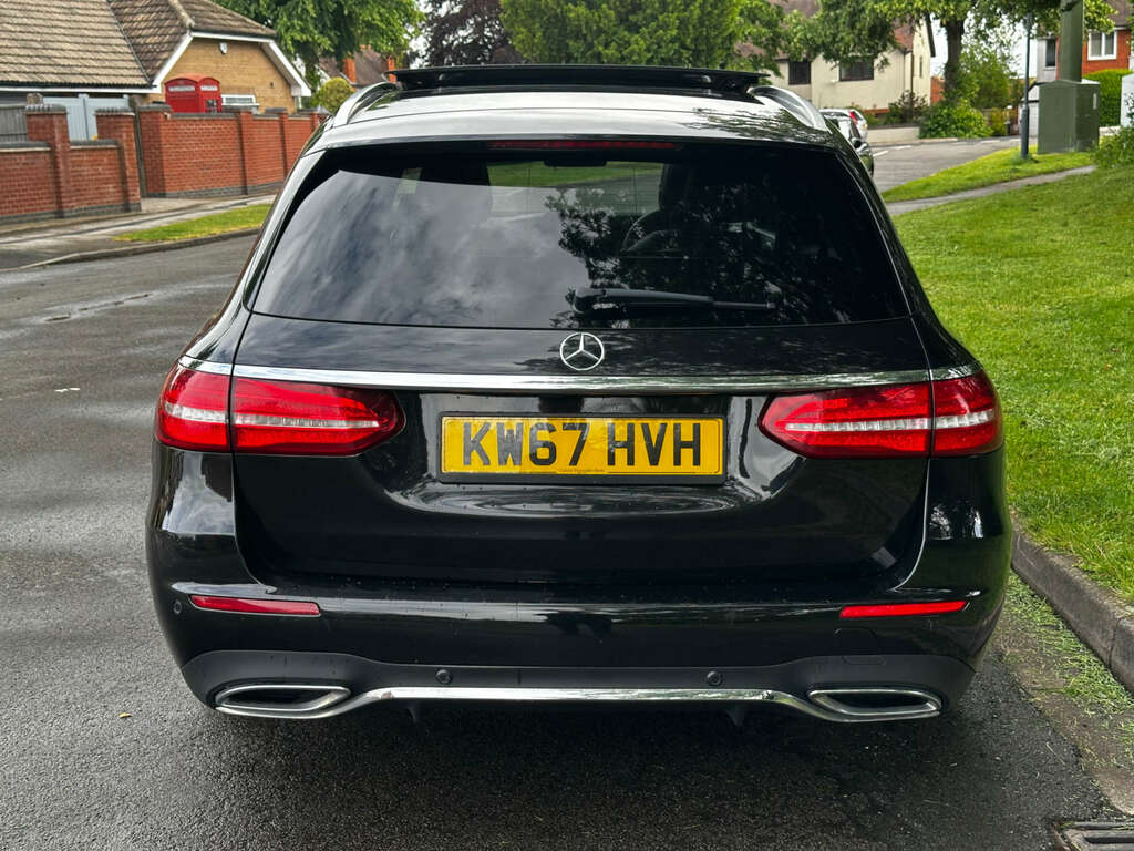 Mercedes-Benz E Class Estate 2.0 E220d Amg Line Premium Estate Die KW67HVH Black #6