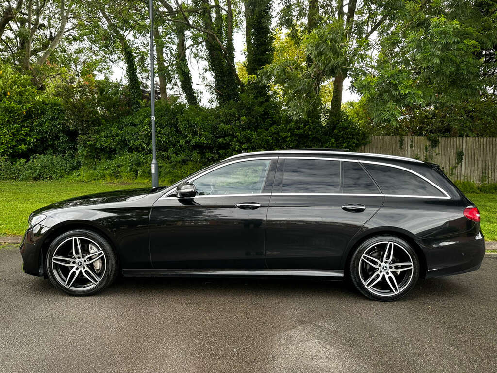 Mercedes-Benz E Class Estate 2.0 E220d Amg Line Premium Estate Die KW67HVH Black #4