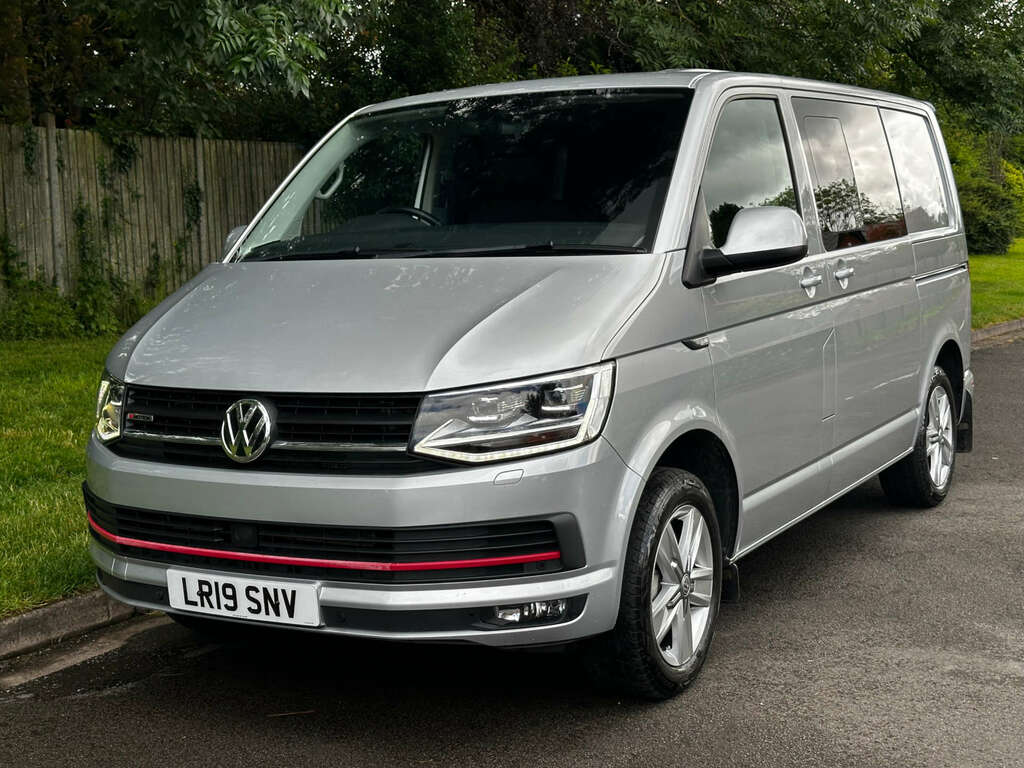 Volkswagen Transporter 2.0 Bitdi T32 Bluemotion Tech Window Van Diese Silver #3