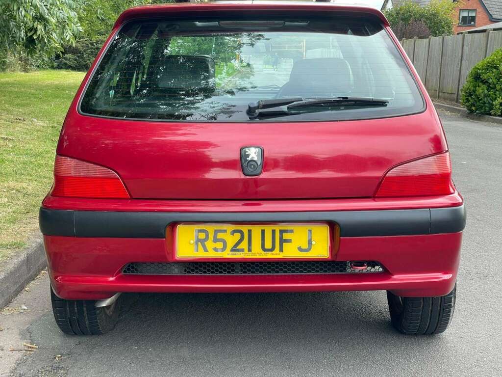 Peugeot 106 Hatchback 1998R Red #5
