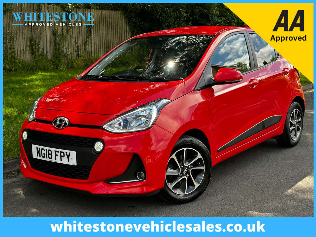 Hyundai I10 Hatchback 1.2 Premium Hatchback Eu NG18FPY Red