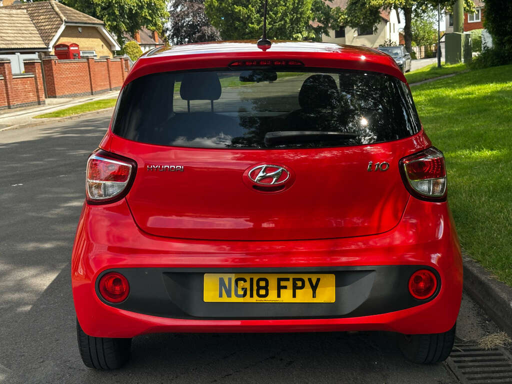 Hyundai I10 Hatchback 1.2 Premium Hatchback Eu NG18FPY Red #6