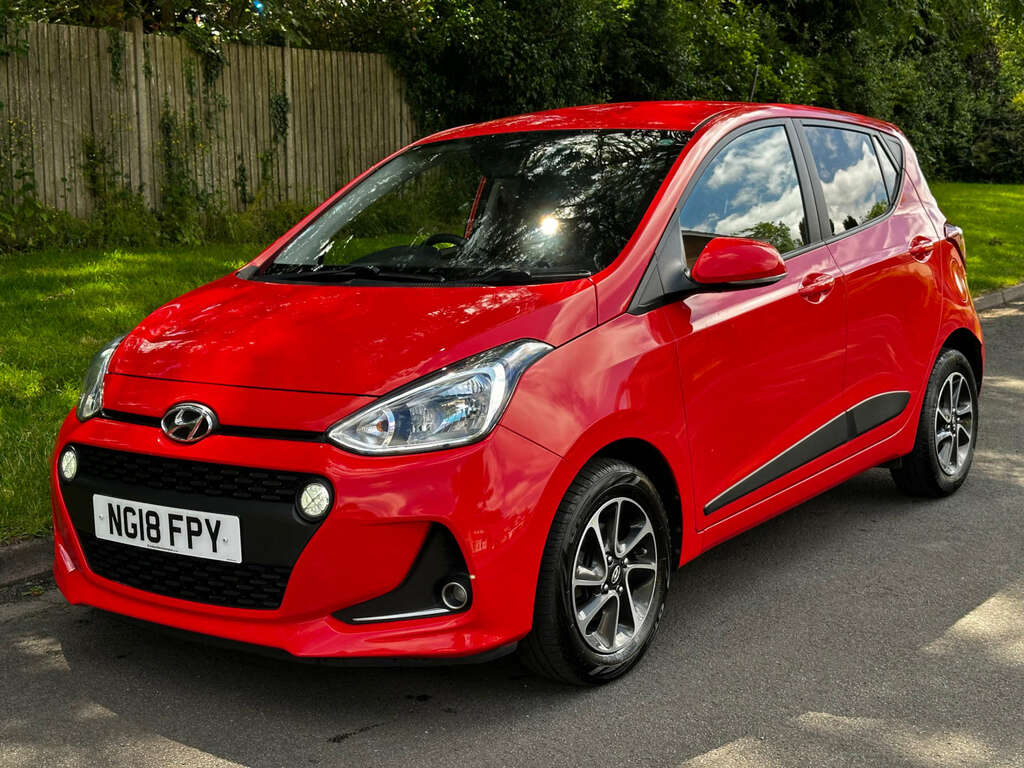 Hyundai I10 Hatchback 1.2 Premium Hatchback Eu NG18FPY Red #3