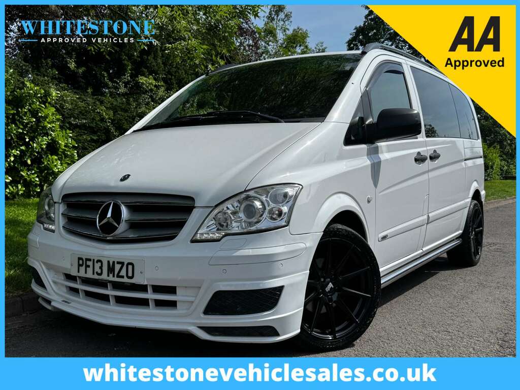 Mercedes-Benz Vito Panel Van 3.0 122 Cdi Dualiner Sport Panel Van White
